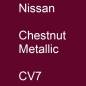 Preview: Nissan, Chestnut Metallic, CV7.